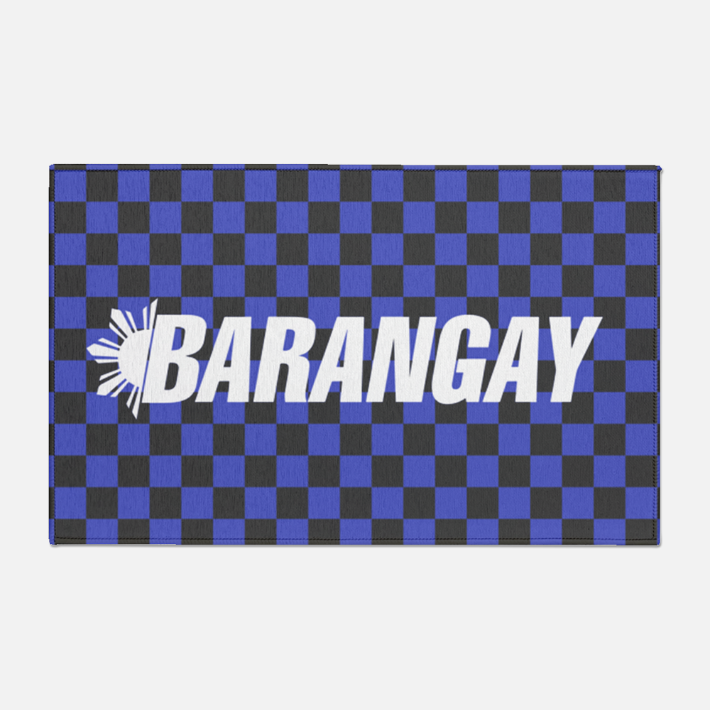 BARANGAY Checkered Indoor Doormat